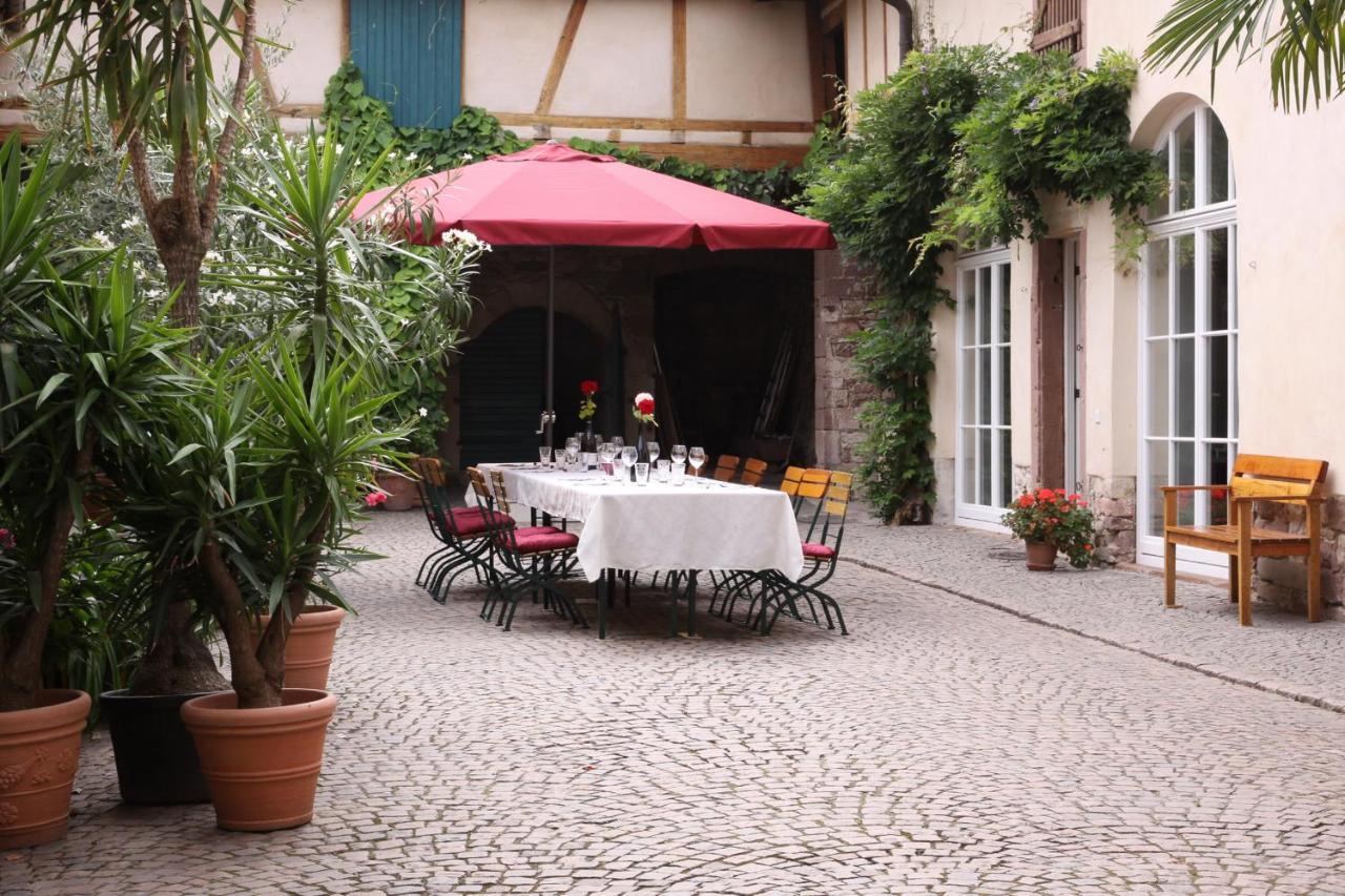 Ferienwohnung Im Sternenhof Grosskarlbach Exterior foto